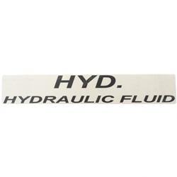 Picture of Decal Hyd Fluid (black)