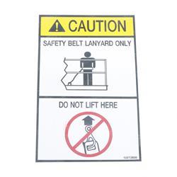 Picture of Decal-Safety Belt Anchor
