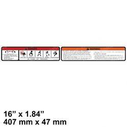 Picture of Decal - Warning