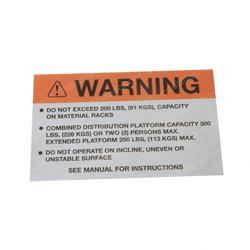 Picture of Decal - Naro Capacity W/Racks