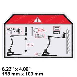 Picture of Decal - Max Capacity