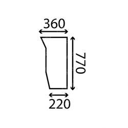 Picture of Cab - Windowpanel