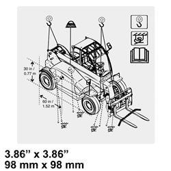 Genie 09.4618.1690 - label lifting anchoring