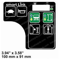 Picture of Decal,std,dual Zone,gr/Gs,ui