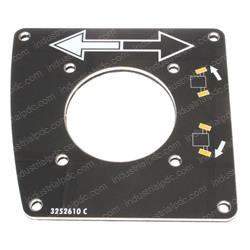 Picture of Nameplate - .09x4.50x4.65 Alumi