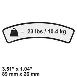 Picture of Decal - Bolt-on Fa Accy Wt