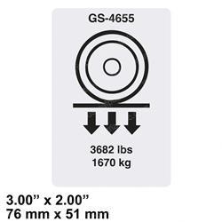 Picture of Decal,label,wheel Load
