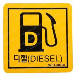 Picture of Decal-Diesel Fuel(local)