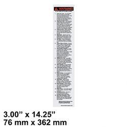 Picture of Decal-Operator Warning