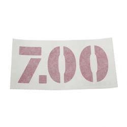 Picture of Decal - Model 7.00