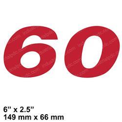 Picture of Decal - 60 Model
