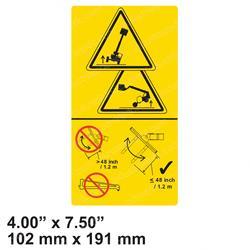 Picture of Decalwarnswg Overturn Sym