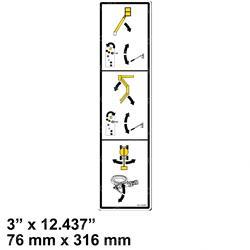 Picture of Decal Manual Descent
