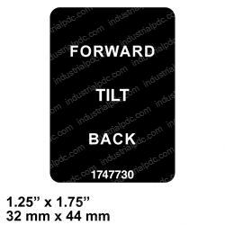 Picture of Decal - Tilt Indicator