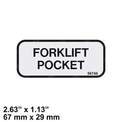 Picture of Decal - Forklift Pocket