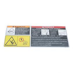 Picture of Label - Warning