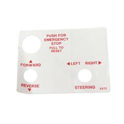 Picture of Decal - Control Box Wout Brake