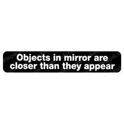 Picture of Label Convex Mirror