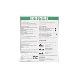 Picture of Decal - Notice Oper Insts60