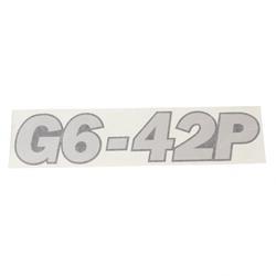 Picture of Decal - Model G6-42p