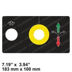 Picture of Decal - Cotnrol Panel