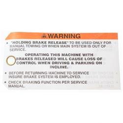 Picture of Hdwr Brake Lockout Tag