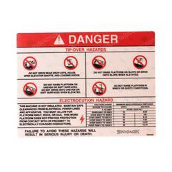 Picture of Decal - Danger
