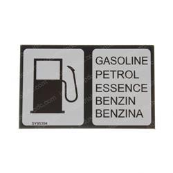 Picture of Decal Gas(opt)(a/B/C/D/J/L/Ch)