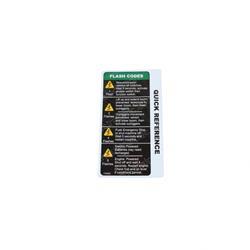 Picture of Decal User Flash Codes