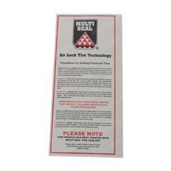 Picture of Decal Tire Sealant 3.25 X 7.5