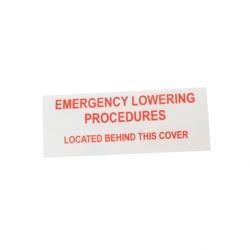 Picture of Decal - Emergency Proc 28evm