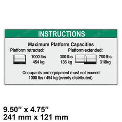 Picture of Decal-Notice-Max Cap-Gs3369