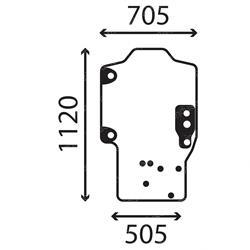 Picture of Window - Cab Front