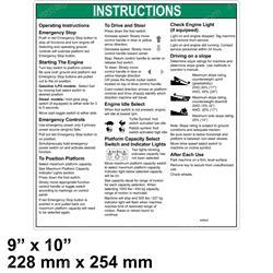 Picture of Decal- Inst Oper Inst S80x Plt
