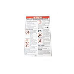 Picture of Decal General Safety Tall