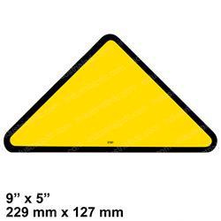 Picture of Decal - Triangle Yellow