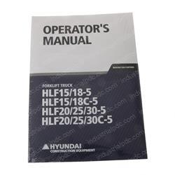 Picture of Operators Manual