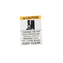 Picture of Decal - Crushing Hazard Foot