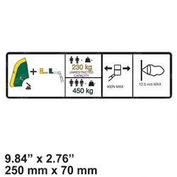 Picture of Decal - Dual Cap Person (ce)