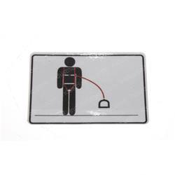 Picture of Decal - Attach Fall Restraint