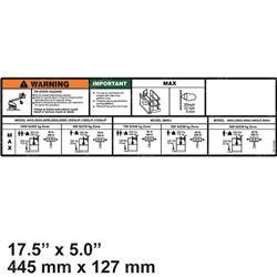 Picture of Decal - Sky Glazier Capacity
