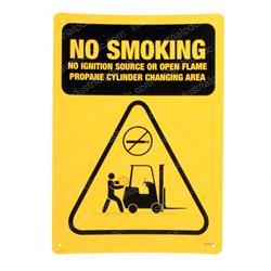 Picture of Safety Sign - No Smoking Lpg Ch