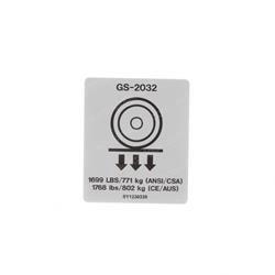 Picture of Decal - Wheel Load