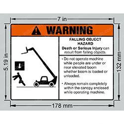 Picture of Decal - Falling Object