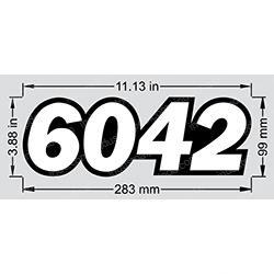 Picture of Decal - Model 6042