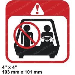 Picture of Decal - No Rider