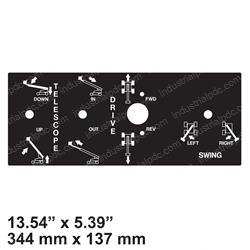 Picture of Decal - Ucb Cntrlrs W/Rheostat