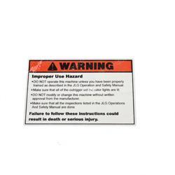 Picture of Decal - Warning Inspection