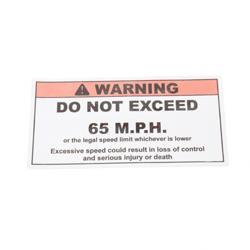 Picture of Decal Speed Limit