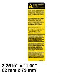 Picture of Decal - Caution
